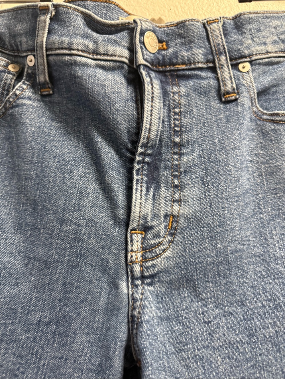 Madewell the curvy perfect vintage jeans size 29 High-Rise Dark Blue Straight - Picture 7 of 11